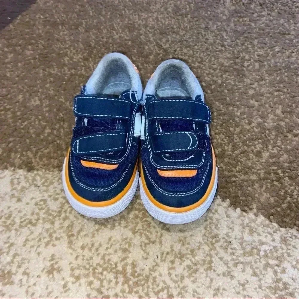 Gymboree baby shoes /pink blue white & gray
